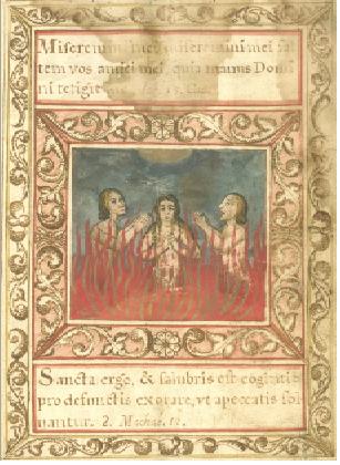 "Miseremini mei miseremini mei saltim vos amici mei quia manus Domini tetigit me" ( Job 19:21) Portada de La Regla.